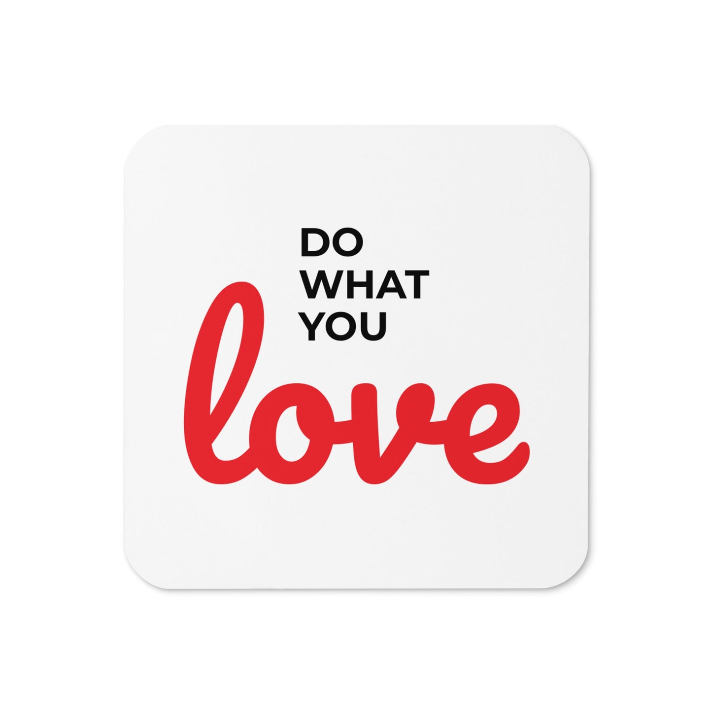 Love Cork-back coaster
