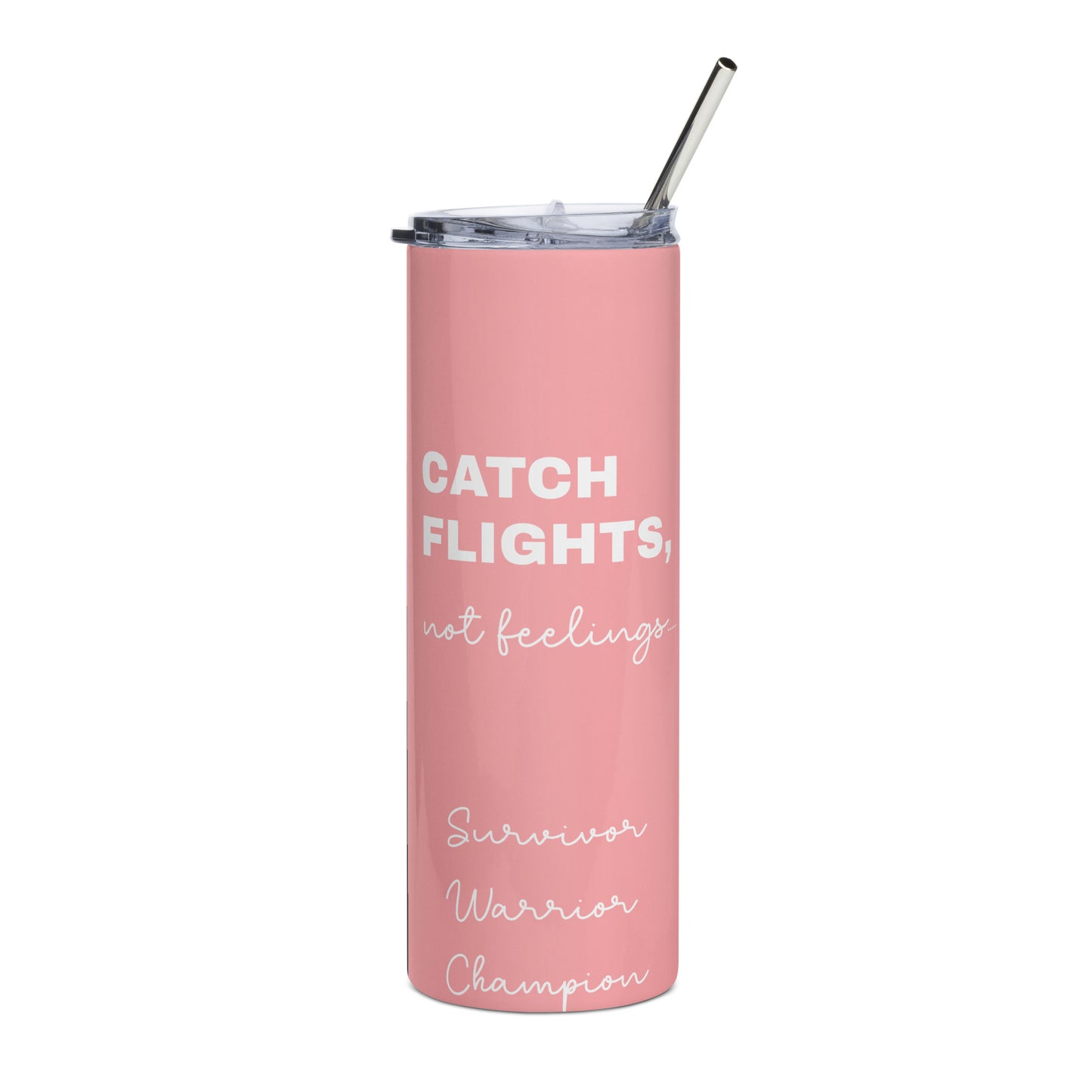 Breast Cancer Unbothered Tumbler
