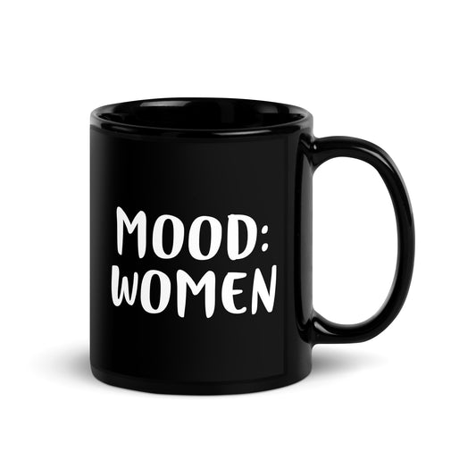 Black MOOD Women Mug