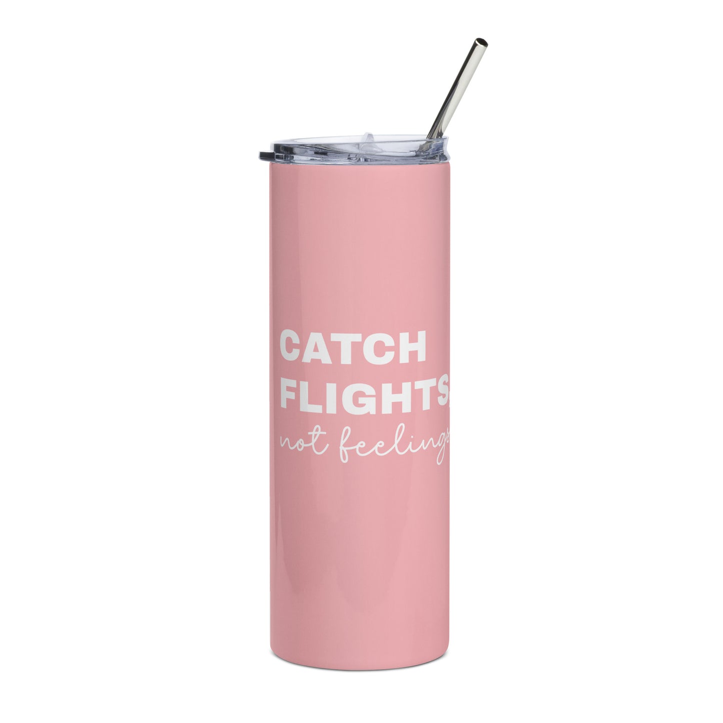 Unbothered Pink-Stainless Steel Tumbler